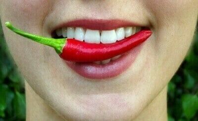 Chili ensures that the happy hormone endorphin is released